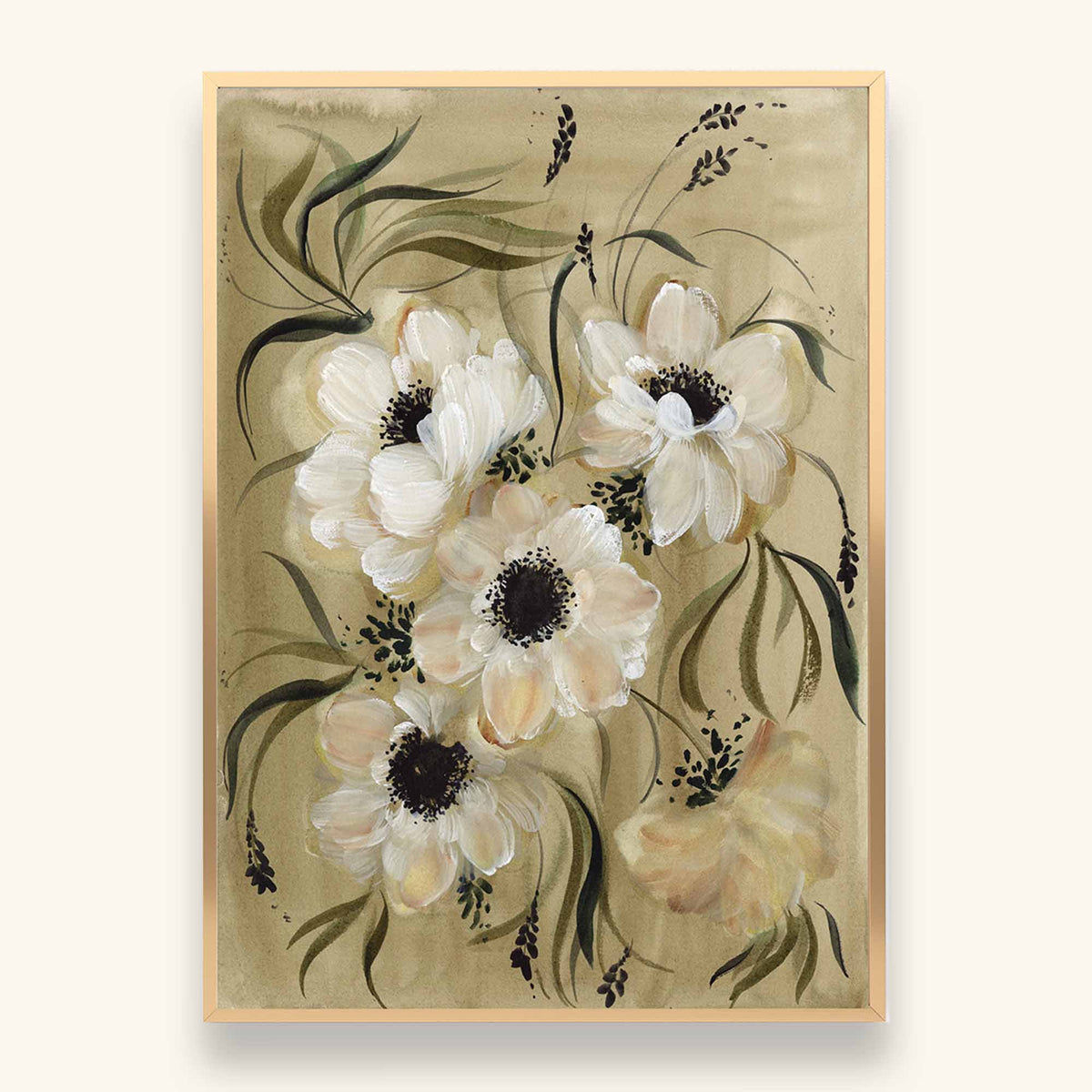 Anemone II fine art print by Ramya rajiv